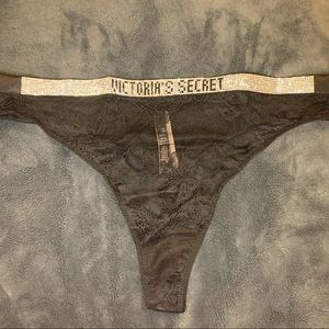Victoria’s Secret Bombshell Shine Strap High Waisted Thong